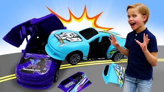 Лучшие видео мальчикам - Новые машинки Crash Fest! - Игры в гонки на машинах.