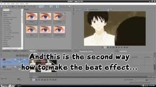 [ Sony Vegas Pro Tutorial ] - AMV Beat Effect