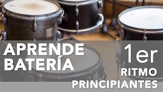 Aprende tu Primer Ritmo en Bateria