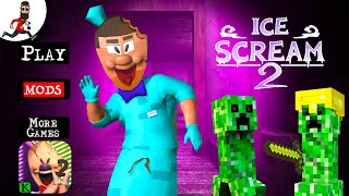 ?Ice Scream 2 ?Rod is Steve ?Minecraft Ice Scream Episode 2