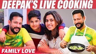 Inside Deepak's Kitchen : Mouth Watering Creamy Mushroom Pasta