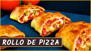 Receta del rollo de pizza