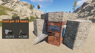 RUST BASE DESIGN 2019 - SOLO/DUO/TRIO (UPKEEP-1763 METAL/5912 STONE)