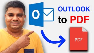 How to Save Outlook Email as PDF | Outlook Save as PDF