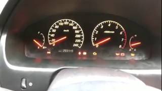 Замена родной панели приборов на оптитрон Mitsubishi Galant 8  {4G63}