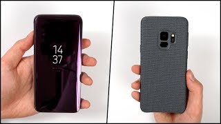 Die besten Cases für das Galaxy S9 & S9+? - Samsung Hyperknit & Clear View Standing Cover | SwagTab
