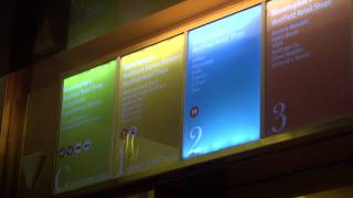Modernized Mitsubishi Main Elevators - Westfield SF Center - San Francisco California