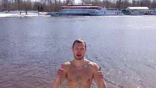 Закаливание моржевание Гидропарк (27 марта 2013)