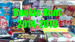 Hunt For Top Rookies Baseball Card Packs 2014-2019 ** Hunt for: Acuna, Betts, Soto, Tatis, Ohtani, +