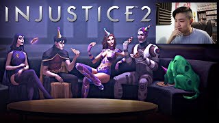 Injustice 2 - Starfire Arcade Ladder Ending! [Playthrough/REACTION]