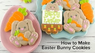 How to Make Easter Bunny Cookies