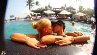 Девочки GALAXY на пляжной party в KC beach club (Самуи, Чавенг)