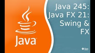 Урок Java 245: FX 21: Swing и Fx
