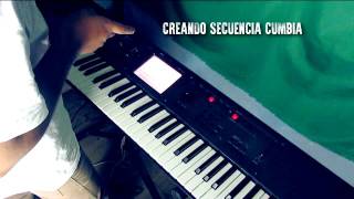 Creando SECUENCIA  de Cumbia Korg M50