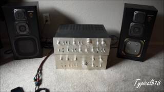 Sony APM-V705AV Speaker Testing/Demo