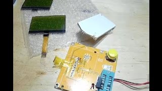 Ремонт с заменой экрана для ESR Meter MOS/PNP/NPN L/C/R
