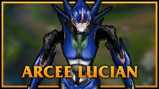 Arcee Lucian LoL Custom Skin ShowCase