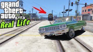 Реальная жизнь в GTA5 №15 (УГОНЯЮ ЛОУРАЙДЕР)
