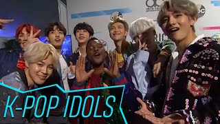 BTS On Their Epic AMAs Performance & How The BTS Army Supports Them | Access Hollywood
