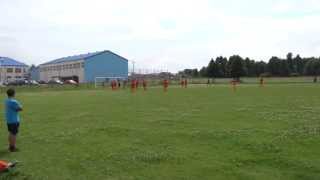Bramka z połowy boiska! Zawodnik LZS Polaki (siedlecka liga LZS). 30.06.2013