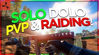 Day of SOLO PvP & RAIDING! (SOLO VANILLA RUST #2 S25)