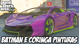 GTA V - Batman e Coringa, Pinturas diferenciadas