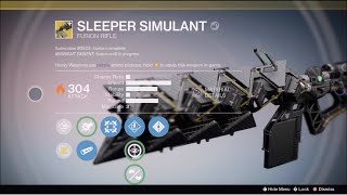 DESTINY HOW TO GET SLEEPER SIMULANT Full Guide and Gameplay! (Destiny The Game)