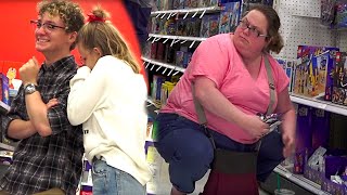 The Pooter - Farting in Public - (Man farts on people at Target)