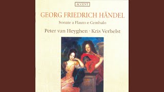 Flute Sonata in A Minor, Op. 1 No. 4, HWV 362: IV. Allegro