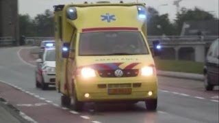 Spoedtransport A1 18-185 / Prio 1 18-0211 18-2139 Naar EMC Rotterdam Vanuit Hardixveld-Giessendam