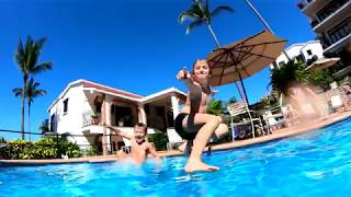 Gopro Hero 6 Slow Motion Pool clips 1080p @ 240 fps!