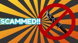 I SCAMMED A SCAMMER!! (ROBLOX ASSASSIN)