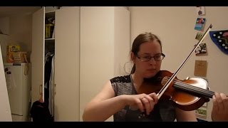 Violin progress - Adult beginner violinist (0 to 6 months)