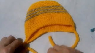 МК Шапочка для нашего малыша  Вязание спицами