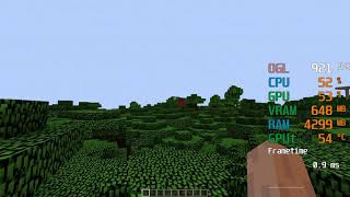 GeForce GTX 1650 -- AMD Ryzen 3 1300X [~ 2200G ~] -- Minecraft Optifine FPS Test