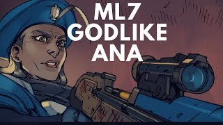 Overwatch Ana God mL7 Showing His Sick Positioning  Skills