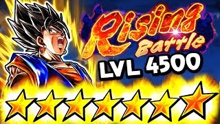NEW 7 STAR LEVEL 4500 VEGITO FINAL CHALLENGE! Dragon Ball Legends Vegito Rising Battle Stage 100
