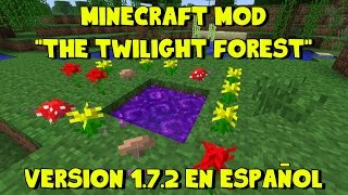 DESCARGA THE TWILIGHT FOREST Mod para minecraft 1.7.10 |Dimensión desconocida!