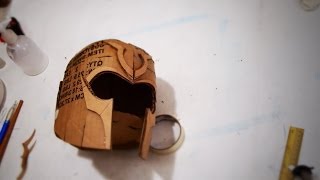 #60: X-Men Magneto Helmet Part 1 - Cardboard (template) | How To