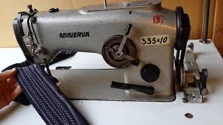 #Швейная Минерва/Minerva 335-111 класс. Зиг-заг до 10 мм. #Sewing machine zig-zag.
