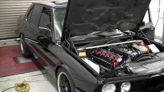 BMW- 1988 M5 Dyno run- E28