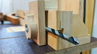 Simple Drill Press Table and Fence | Free plans | DIY Tools