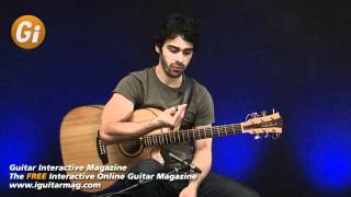 iGuitar Magazine - Two Handed Tapping On Acoustic Guitar Lesson With Maneli Jamal