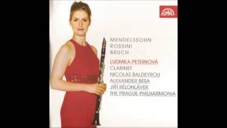 Mendelssohn,Bruch,Rossini Clarinet concertos, L. Peterkova, Jiri Belohlavek
