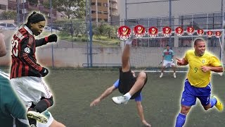 RONALDINHO GAÚCHO vs RONALDO FENÔMENO - DESAFIOS DE FUTEBOL
