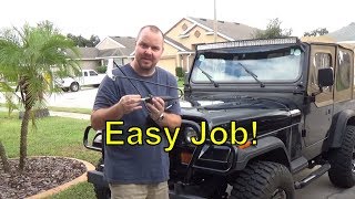Fixed Jeep Clutch Master And Slave Cylinder  || Jeep Mods E08