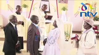 'Mumunya Múndú': Priest gives permission to old kiss bride