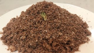 Ragi puttu recipe | கேழ்வரகு புட்டு | Kelvaragu puttu recipe |  | Keppai puttu recipe