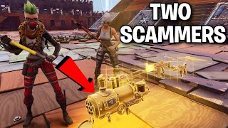 Two RICH Squeakers scammed me! ?? (Scammer Get Scammed) Fortnite Save The World
