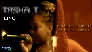 Tasha T performing at Reggae Month Concert (Jamaica)